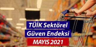 Mayıs Ayı Sektörel Güven Endeksleri